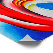 Music Pink and Blue, Georgia O'Keeffe, Poster (Hoek)