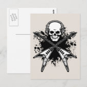 Music Pirate 3 Briefkaart (Voorkant / Achterkant)