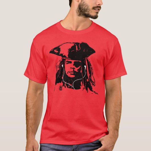 Music Pirate T-shirt (Voorkant)
