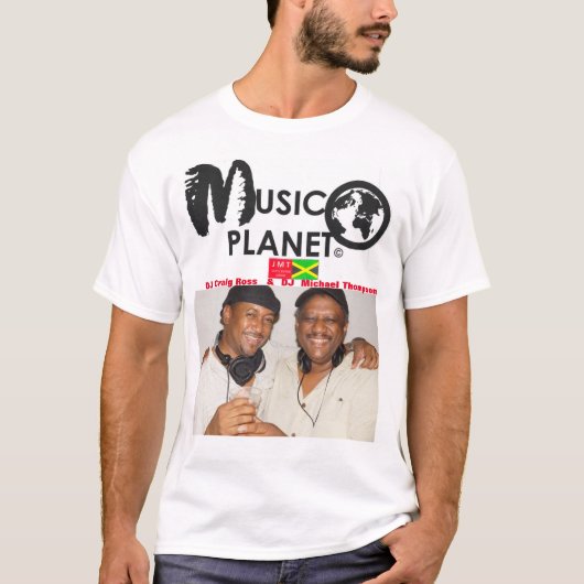 MUSIC PLANET CRAIG & MIKEY MANNEN T-SHIRT (Voorkant)