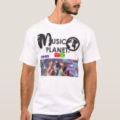 MUSIC PLANET DSHON MANNEN T-SHIRT (Voorkant)