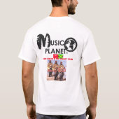 MUSIC PLANET DSHON MANNEN T-SHIRT (Achterkant)