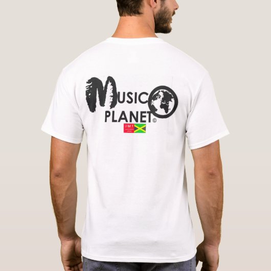 MUSIC PLANET FORTH MANNEN T-SHIRT (Achterkant)