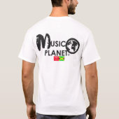 MUSIC PLANET GUMBAE MANNEN T-SHIRT (Achterkant)