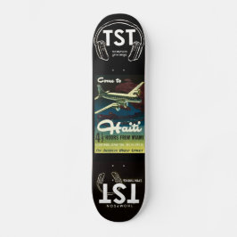 MUSIC PLANET HAITI-skateboard Persoonlijk Skateboard