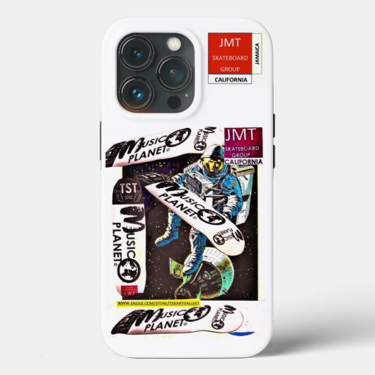 MUSIC PLANET JMT Apple iPhone 13 Pro, Stevig Case-Mate iPhone Case (Achterkant)