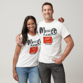 MUSIC PLANET /JMT Heren Basic T-Shirt (Unisex)