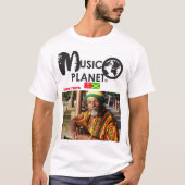 MUSIC PLANET Living Truth Mannen T-shirt (Voorkant)