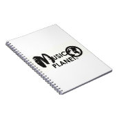 MUSIC PLANET MERC NOTITIEBOEK (Rechterzijde)
