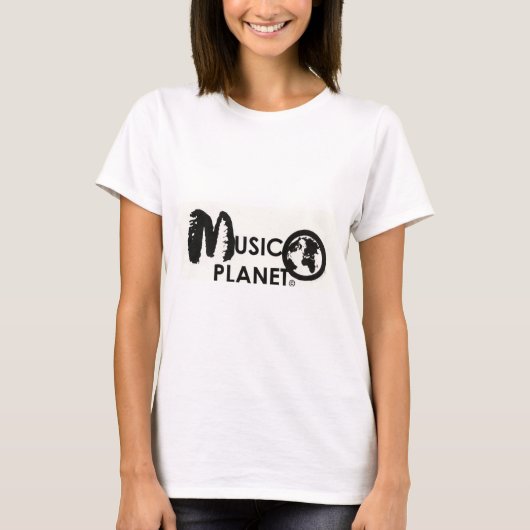MUSIC PLANET MERCHANDISE T-SHIRT (Voorkant)