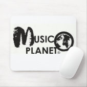 MUSIC PLANET OFFICIËLE Mousepad Muismat (Met muis)