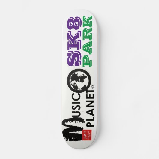MUSIC PLANET SK8 PARK Skateboard (Voorkant)