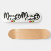 MUSIC PLANET Skateboard (Horizontaal)