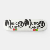 MUSIC PLANET Skateboard (Horizontaal)