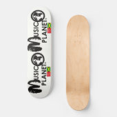 MUSIC PLANET Skateboard (Voorkant)