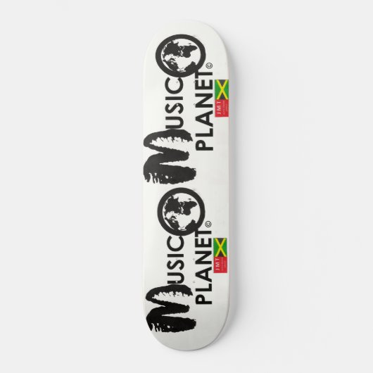 MUSIC PLANET Skateboard (Voorkant)