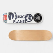 MUSIC PLANET Skateboard (Horizontaal)