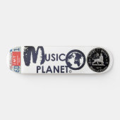 MUSIC PLANET Skateboard (Horizontaal)