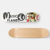 MUSIC  PLANET Skateboard (Horizontaal)