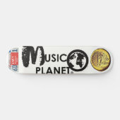 MUSIC PLANET Skateboard (Horizontaal)
