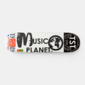 MUSIC PLANET SKATEBOARD JMT USA Skateboard (Horizontaal)