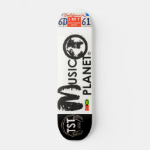 MUSIC PLANET SKATEBOARD JMT USA Skateboard