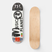 MUSIC PLANET SKATEBOARD JMT USA Skateboard (Voorkant)