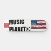MUSIC PLANET SKATEBOARDS / JMT USA (Horizontaal)