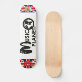 MUSIC PLANET UK Skateboard (Voorkant)