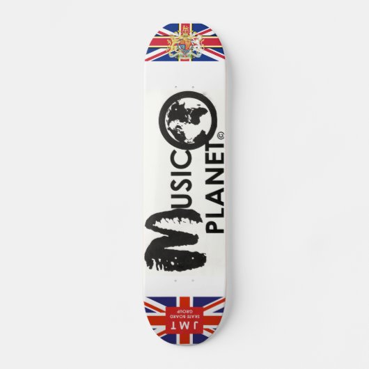 MUSIC PLANET UK Skateboard (Voorkant)