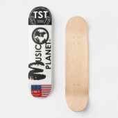 MUSIC PLANET USA Skateboard (Voorkant)