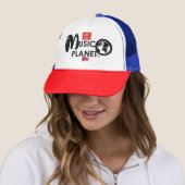 MUSIC PLANET USA. Trucker Hat Pet (In situ)