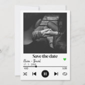 Music Player Album Hoesje Fotonummer De datum opsl Kaart (Voorkant)