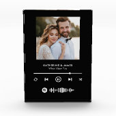 Music Player Photo Frame With Custom Spotify Code Fotoblokken (Voorkant)