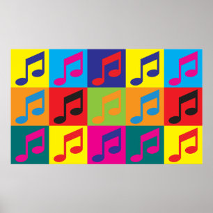 Music Pop Art Poster