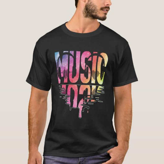 Music Pop T-shirt (Voorkant)