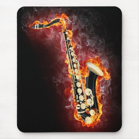 "Music Power" Mousepad Muismat (Voorkant)