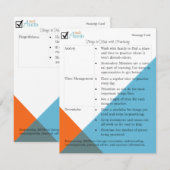 Music Practice Strategy Card (Voorkant / Achterkant)