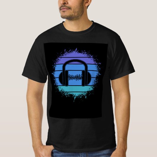 Music producer, Music lover T-shirt (Voorkant)