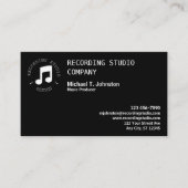 Music Producer Visitekaartje (Voorkant)