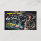 Music Producer Visitekaartje (Voorkant)