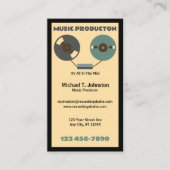 Music Producer Visitekaartje (Voorkant)