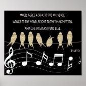 Music Quote Poster (Voorkant)