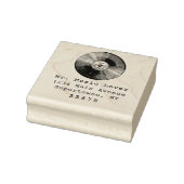 Music Record Adres Retourneren Rubber Stamp Rubberstempel (Stempel)