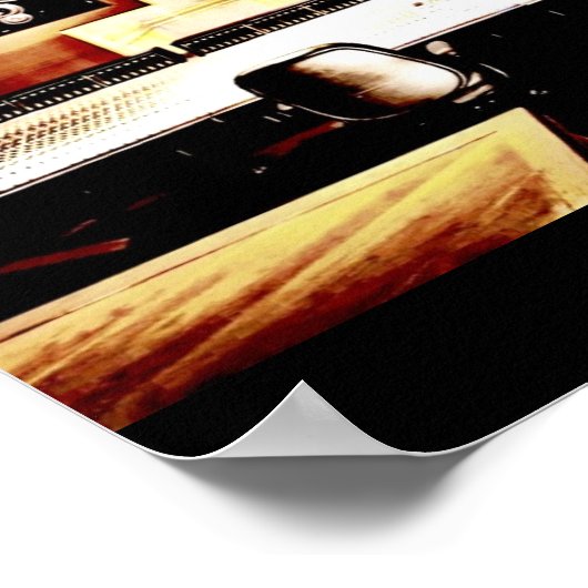 Music Recording Studio Poster (Hoek)