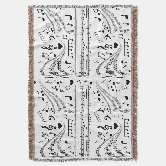 Music Relax_ Deken (Voorkant Verticaal)