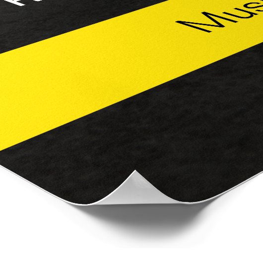 Music Release Poster met QR-code (Hoek)