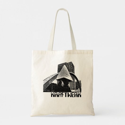 Music Retro Electronic Kraftwerk Music Cute Graphi Tote Bag (Achterkant)