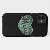 Music Retro Heart Blackboard Love Case-Mate iPhone Case (Achterkant (horizontaal))