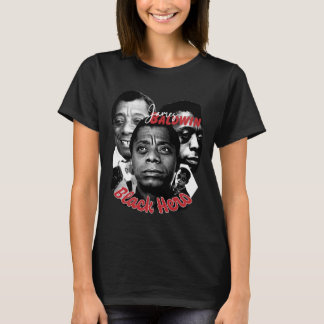 Music Retro James Baldwin Funny Graphic Gi T-shirt